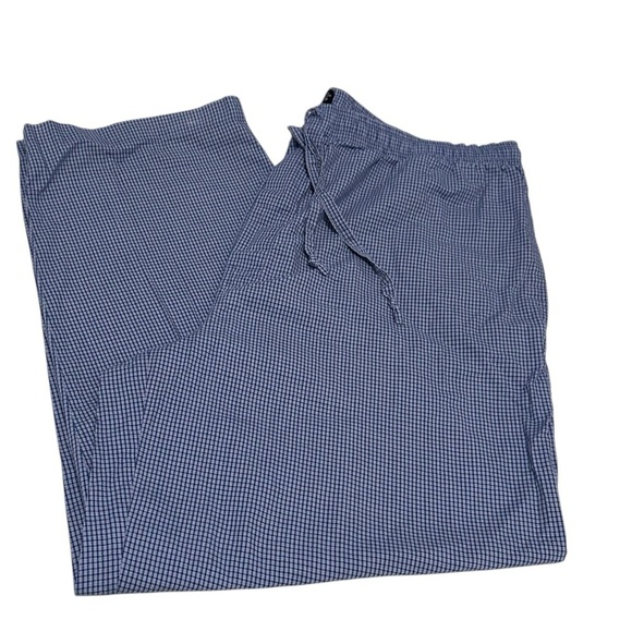 Men's Nautica Sleep Pajama Pants, Blue Check, XXL - Picture 2 of 3